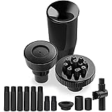 Plastic Fountain Nozzle 1/2, The Small Pool Sprayer Fountain Nozzle for Garden, Ponds, Tabletop Fish Ponds, 15 pcs of Set, 3 