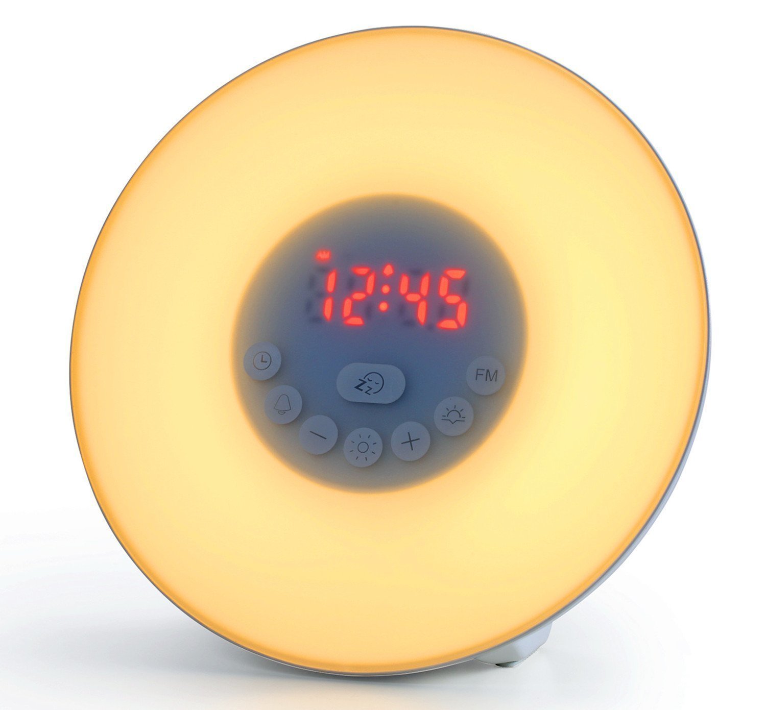 Luz de alarma de la luz de despertador de Bioxo lámpara de