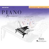 Piano Adventures: Lesson Book - Primer Level, 2nd Edition | Beginner Piano Method Book for Kids and Adults | Sheet Music for Learning Notes Rhythm and C 5-Finger Patterns | Faber Piano Teaching Book