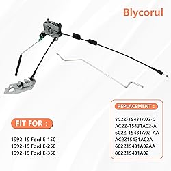 Blycorul Rear Door Latch Assembly with Cable