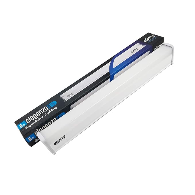 Aimy LED Batten Tube Light 8 Watt - Multi Purpose - Aquarium LED Light, Bathroom Mirror Light, Indoor Plant LED Light, Shelf LED Light (Cool Weight)