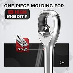 TOMMARS Ratchet Set 1/4" 3/8" 1/2" Drive Ratchet