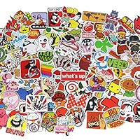 YUANSHI Random Sticker 200 pcs Variety Vinyl Car Sticker Motorcycle Bicycle Luggage Decal Graffiti Patches Skateboard Stickers for Laptop Stickers