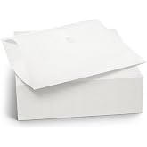 100 Pcs Fryer Filter Paper Envelope Style Compatible with Henny Penny 12102 | Commercial Deep Fryer Oil Filtration with a Filter Hole for Restaurants, Food Dining Cars and Hotels