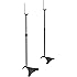 Atlantic Satellite 77305018 2 Speaker Stands (Black)