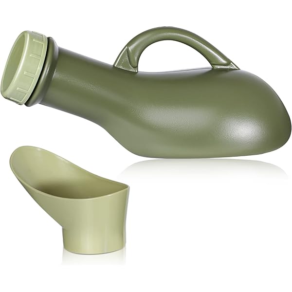 Talent Star Male Urinal 1200ML - Reusable Plastic Urinal Bottle With Lid For Men & Elderly