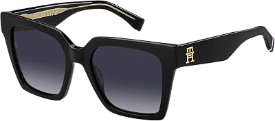 Lunettes de Soleil TOMMY HILFIGER TH 2100/S 807 BLACK 53/19/140 Femme