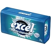 Excel Mints Peppermint, 34g/1.2 oz., Tin, 8 Count, (Imported from Canada)