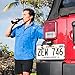 Rear License Plate Mounted Bottle Opener Tailgate Accessory fits Jeep Wrangler JL, JK, JKU and TJ Models - Awesome for Tailgating and a Great Addition to Your Jeep Wrangler Accessories