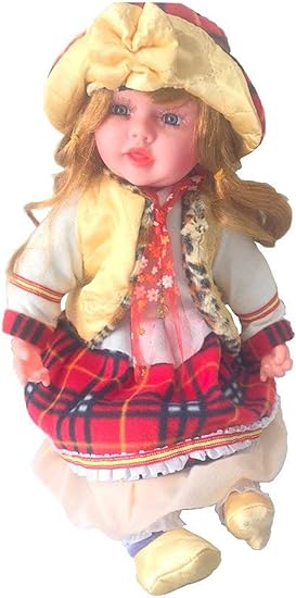 Jiada 22 inches Rhymes Singing Girl Doll, Touch Sensors, Assorted Designs
