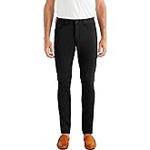 Rhone Men's Commuter Five Pocket Slim Fit Pant, Premium Comfort, Breathable 4-Way Stretch Fabric (Black, 38W x 33L)