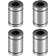 uxcell LM10UU Linear Ball Bearings 10mm Bore 19mm OD 29mm Long for CNC Machine 3D Printer 4pcs