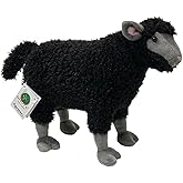 Adore 14" Standing Rebel The Black Sheep Stuffed Animal Plush Toy