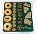 3 Silicone Non Stick Sheets Compatible With Ivation & Compatible With Gourmia Compatible with ChefWave Dehydrator 6-Tray fruit roll up crackers Teflon-Free