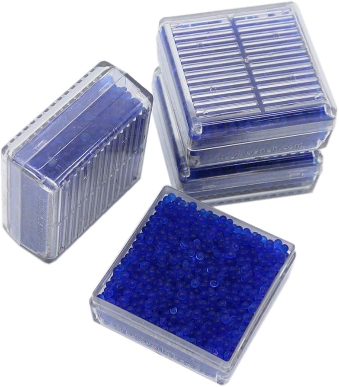 Lot De 1, 5 Ou 10 Boîtes De Gel De Silice Réutilisable – Absorption Humidité Pour Appareil Photo, Chaussures…