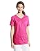 Cherokee Women's Workwear Scrubs Core Stretch V-Neck Top, Shocking Pink, X-Small