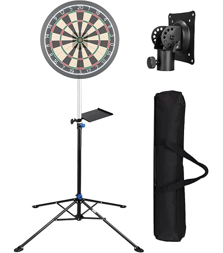 Amazon.com : CyeeLife Dartboard Stand Tripod ZD04A for Steel and