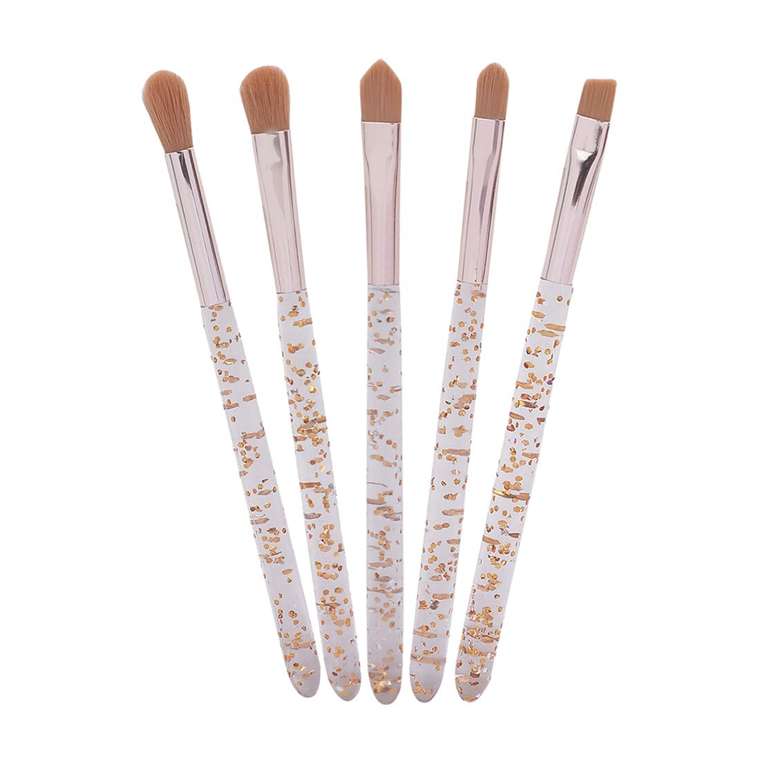 MINISO Skin Charm Makeup Brush 5PCS Kit for Liquid, Cream, Powder