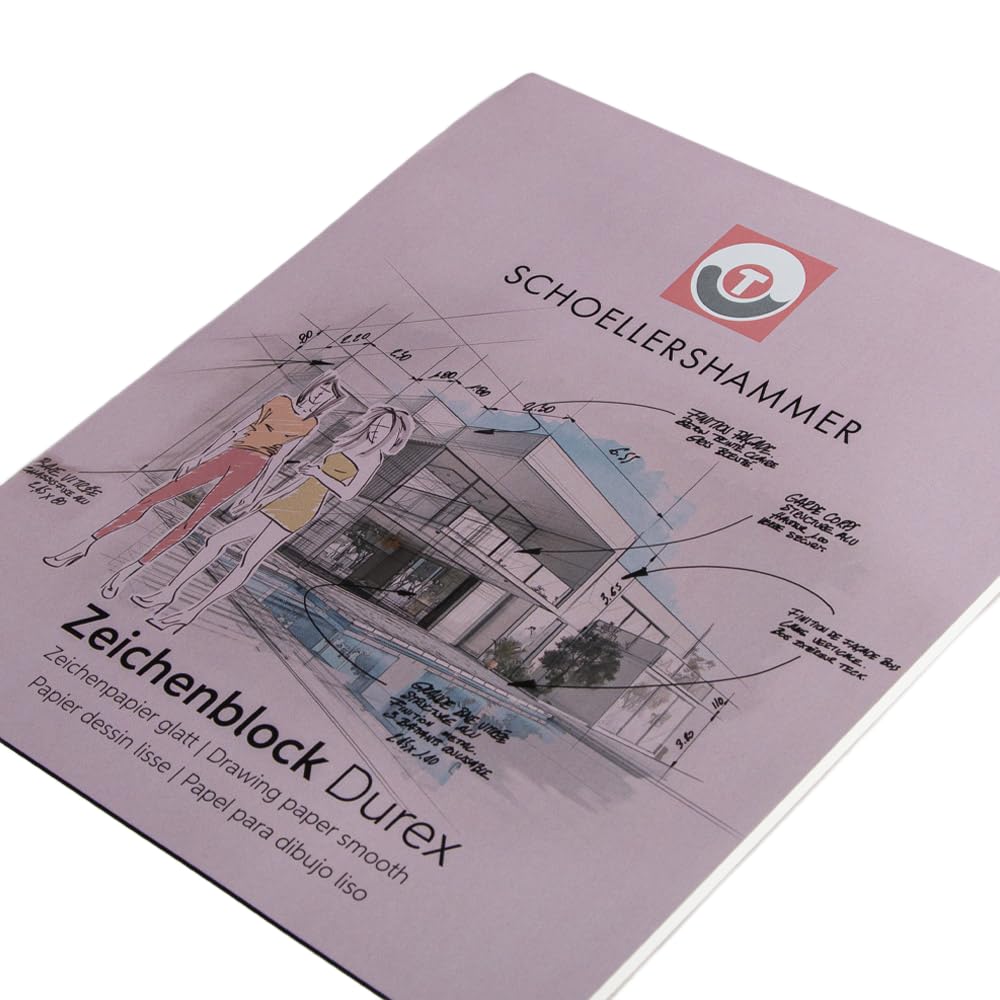 Schoellershammer White Drawing Paper Duria, Smooth, A4, 200 g/m², 20 Sheets, VF5003365 — image 1