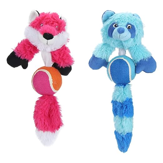 Pet Toys, 2pcs Soft Puppy Toys, Animals Shaped for Pet Dog Amazon.in