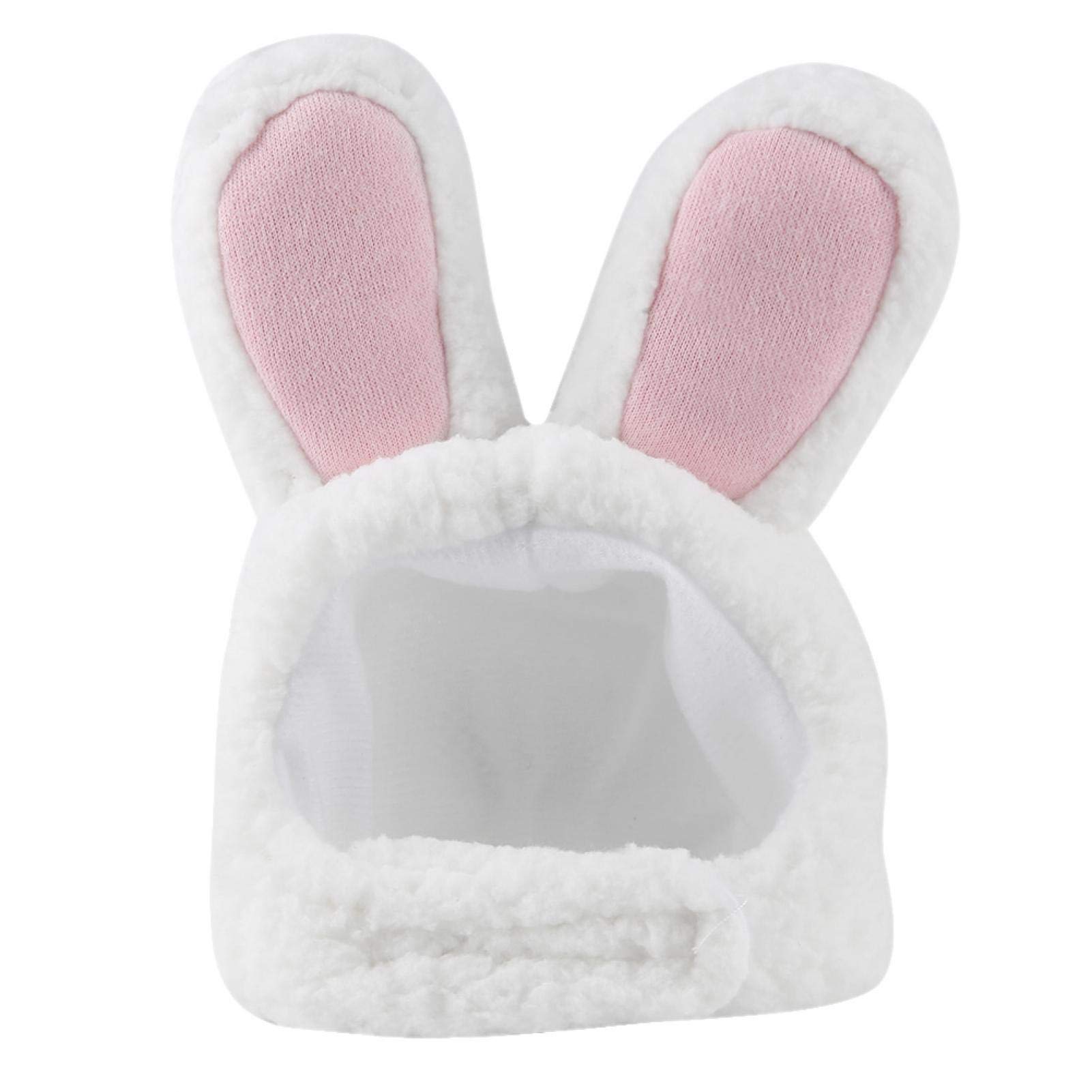 Easter Cat Costume with Bunny Ears Hat for Cats Kittens Small Dogs Festival Daily Cosplay Pet Outfit