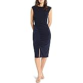NIC+Zoe Womens Side Ruche Dress