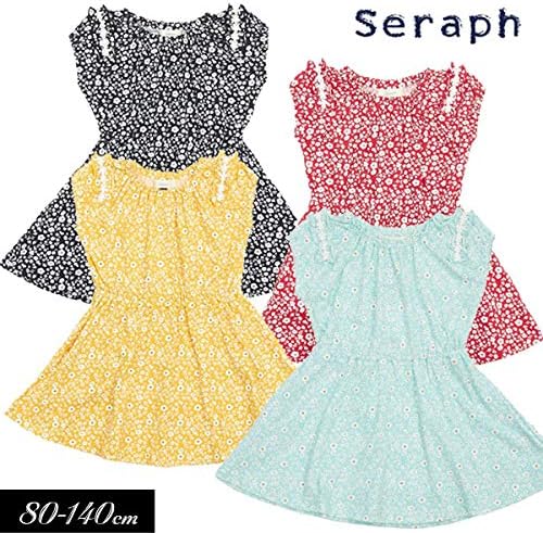 Amazon セラフ 花柄 ウエスト切替 ワンピース 子供服 キッズ S2171 ワンピース チュニック 通販