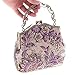 Covelin Women's Vintage Clutch Handbag Flower Beaded Evening Tote Bag Hot
