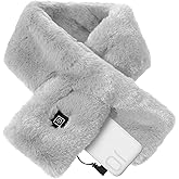 RONGXG Winter USB Heated Scarf Women Neck Heating Pad Electric Heated Neck Wrap Scarf Neck Warmer Warm Neckerchief