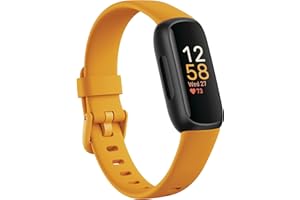Fitbit Inspire 3 Health &-Fitness-Tracker with Stress Management, Workout Intensity, Sleep Tracking, 24/7 Heart Rate and more