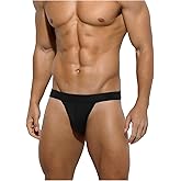 Arjen Kroos Men's Classic Solid Color Silky Jockstrap Underwear Jock Straps Athletic Supporter