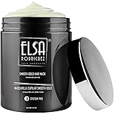 Elsa Rodriguez, Smooth Gold, deep conditioning treatment damaged & growth, hair mask treatment, seals the cuticle & repairing hair, enriched with stem cells restorative hair mask, 16 Oz.