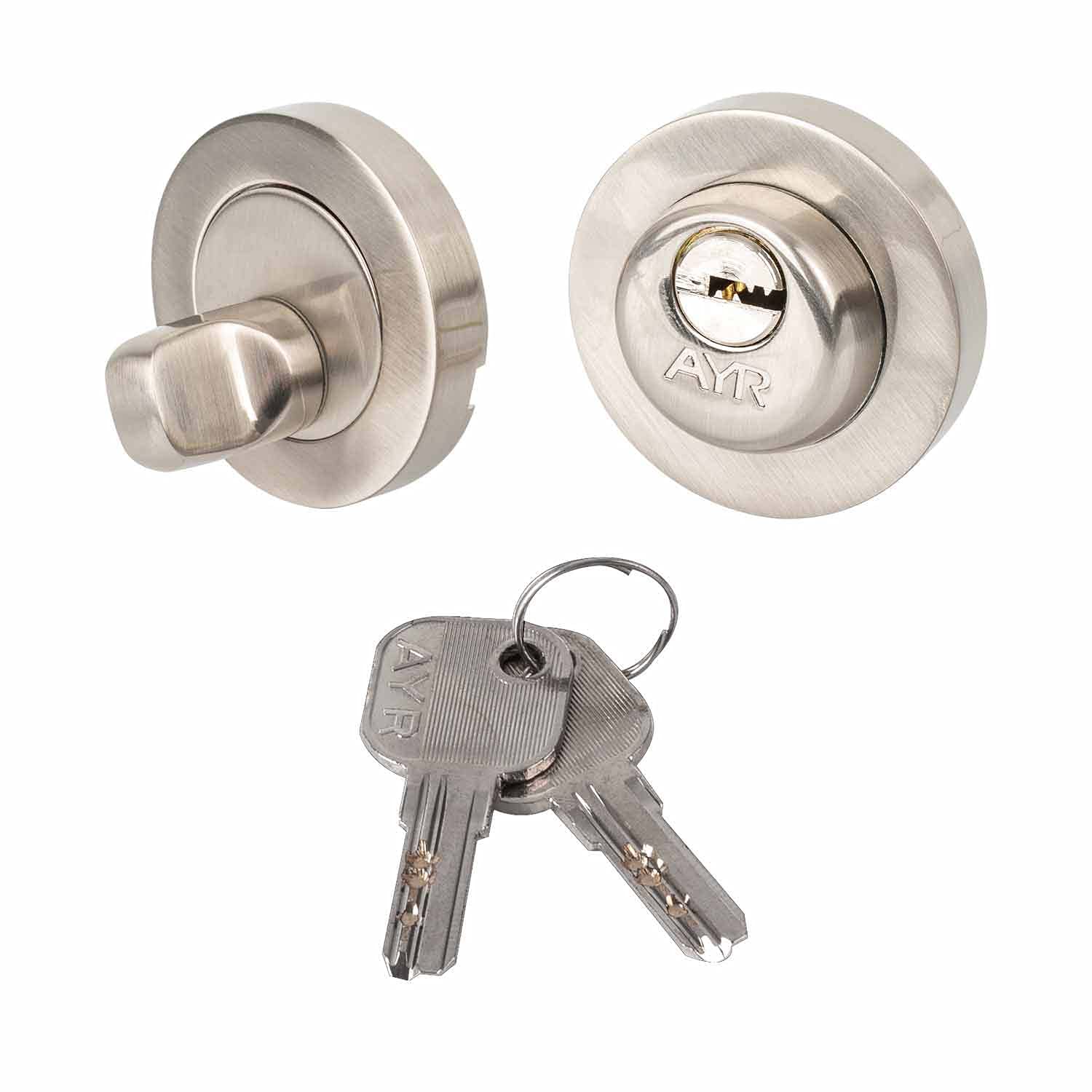 Turn a Room into a Private Stay. 103-50 CM Close. Satin Nickel