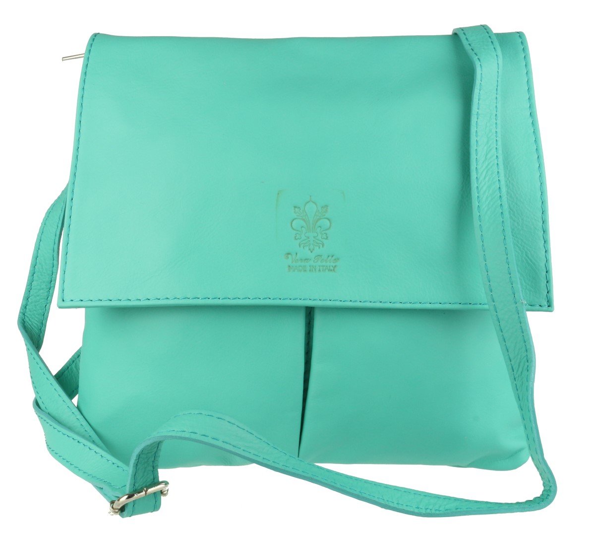 Girly Handbags Womens Crossbody bag- Stylish Shoulder Handbag with adjustable Strap, Lightweight Everyday Travel Purse, Multiple Compartments Medium - Turquoise