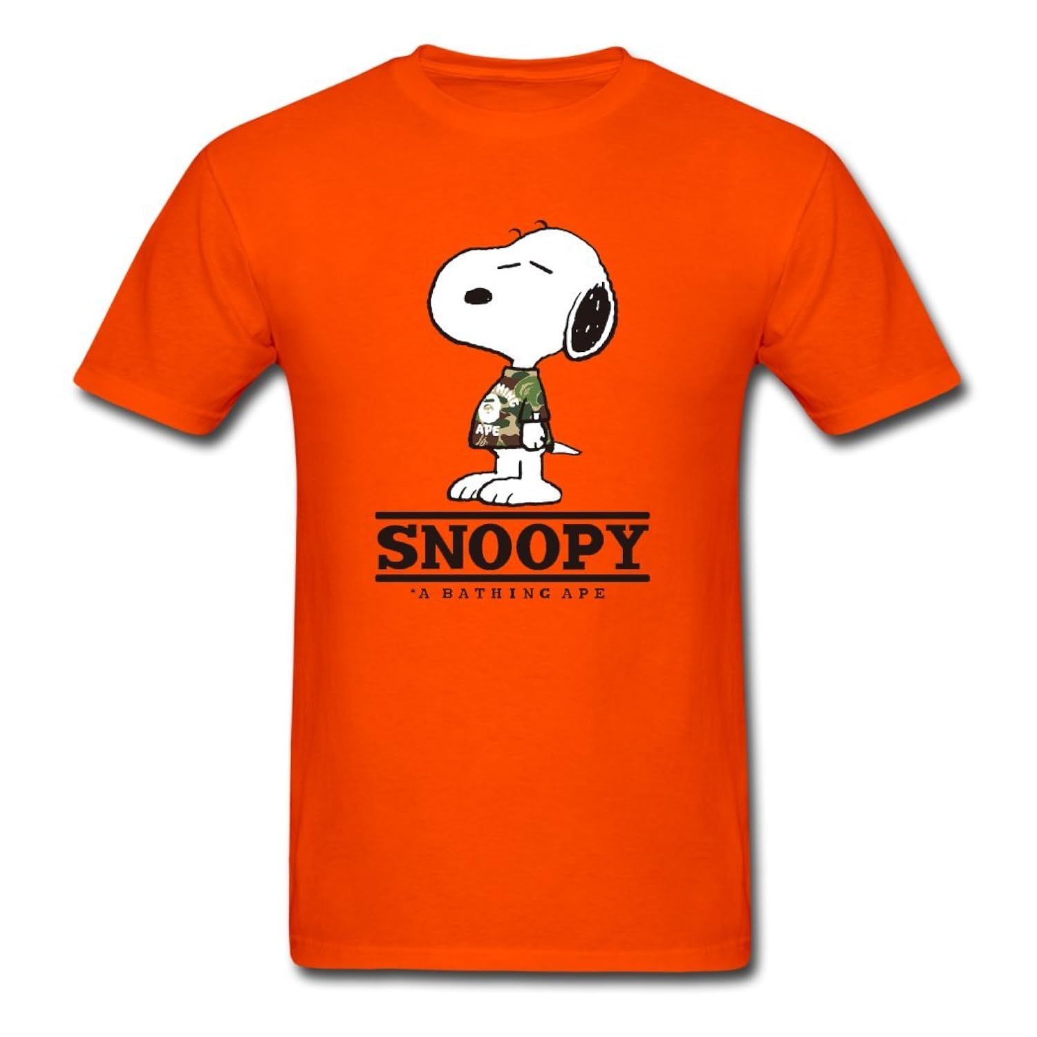 Snoopy A Bathing Ape Bape Baby KingDeng Interesting Homme T-Shirt XXXX-L Snoopy A Bathing Ape Bape Baby KingDeng Interesting Homme T-Shirt XXXX-L