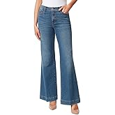 Jessica Simpson Womens True Love Trouser Wide Leg Jean Standard