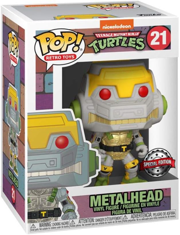 Funko Pop! Vinyl: Teenage Mutant Ninja Turtles, Metalhead, Collectable Vinyl Figure, Gift Idea, Official Merchandise