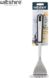 Wiltshire Aspire Potato Masher Stainless Steel Anti-Slip Handle Grey Silver view 4