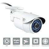 JOOAN 703ERC-T(Updated Version) 2 Megapixel 1080P HD Indoor / Outdoor IP Camera Surveillance Security Camera with 3.6mm Lens - No Power Supply