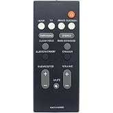 FSR78 ZV28960 Remote Control Replacement for Yamaha SoundBar System ATS-1060 ATS-1070 ATS-2070 YAS-106 YAS-107 YAS-207 YAS-CU207 NS-WSW42 YAS-108 ATS-1080 YAS-408 ATS-4080