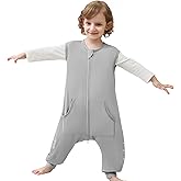 HOMEAL Toddler Sleep Sack with Leg, Sleep Sack with Feet, Baby Sleep Sack 12M-7T