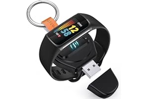 ukiism for Fitbit Charge 5/Luxe Charger, Portable USB Charging Dock Magnetic Fast Charger Compatible with Fitbit Charge 5/Fitbit Luxe