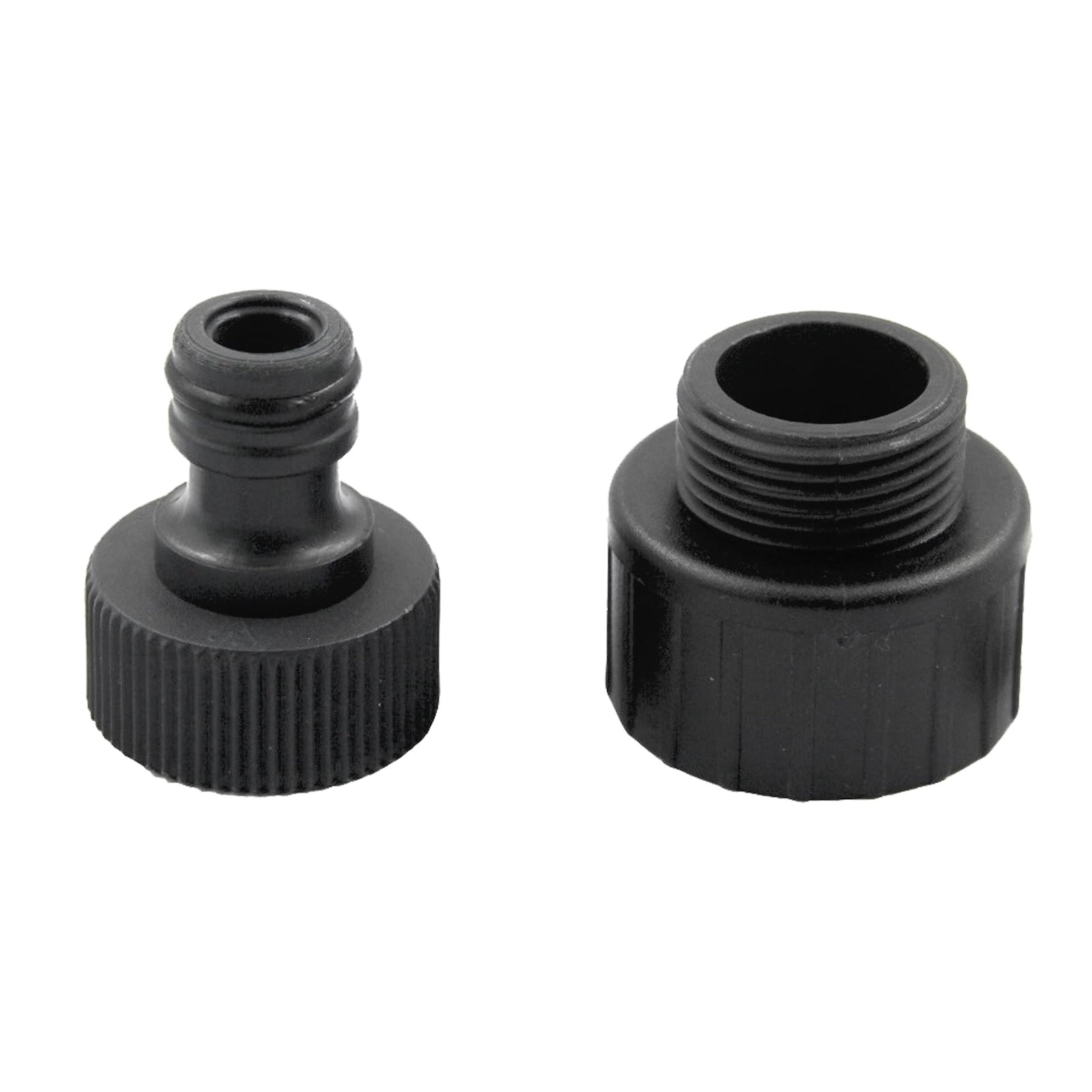 VEATON 3/4" Garden Hose Adapter with Tap Connector, G1 Female to G3/4" Male Thread Including O Ring Water Pump Hose Fitting