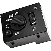 GM Genuine Parts 19381535 Headlamp, Instrument Panel Dimmer, and Dome Lamp Switch