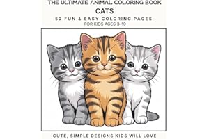 The Ultimate Animal Coloring Book: Cats - Volume 11