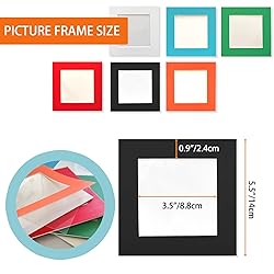 YIYINOE 4x4 Picture Frame Set of 12,Paper Photos