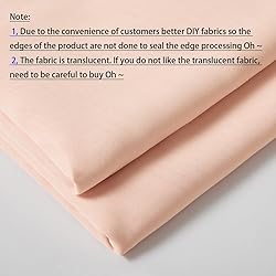 MaiMaiSuan 60" Wide Champagne Chiffon Fabric by The