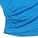 Light Blue Cold Shoulder Tops for Women Summer Casual Sexy Dolman Loose Fitting Shirts