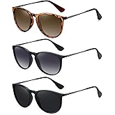 WOWSUN Retro Polarized Sunglasses Womens 2026 Trendy Round Classic Glasses