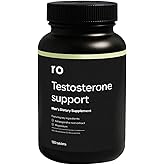 Ro Testosterone Support for Men | Daily Nutritional Supplement with Ashwagandha to Support Healthy Testosterone Levels and Magnesium to Promote Muscular Health | (120 Tablets)